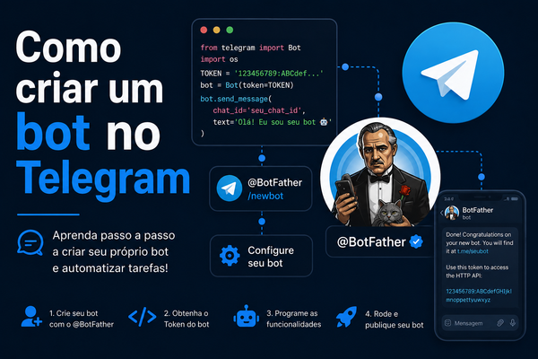 Como criar um bot no Telegram